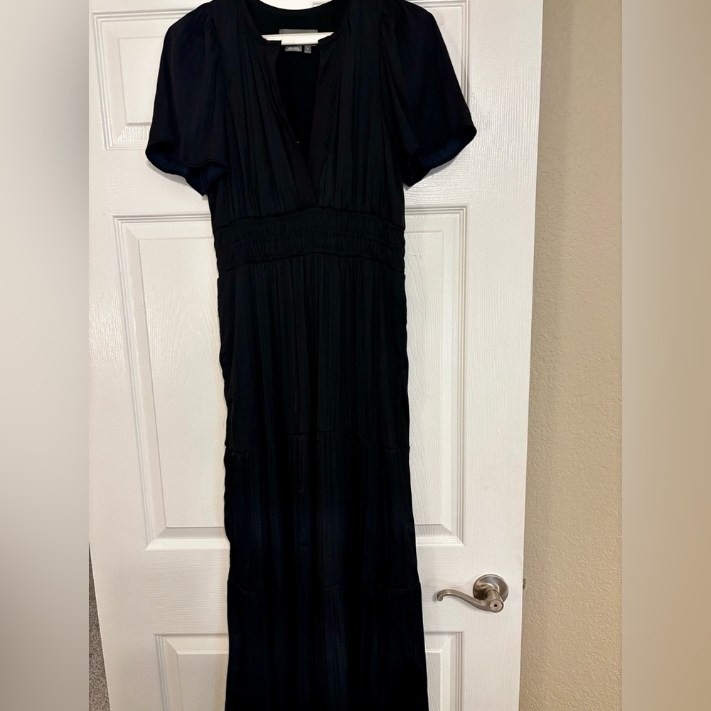 Anthropologie Black Maxi Dress